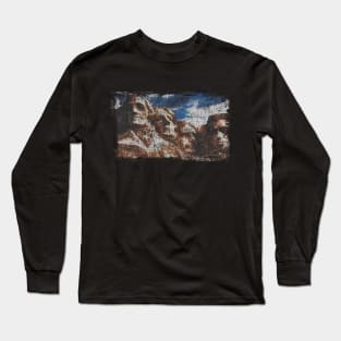 Mount Rushmore Long Sleeve T-Shirt